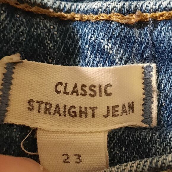 Madewell jeans ladies size 23 Classic Straight - Picture 6 of 7